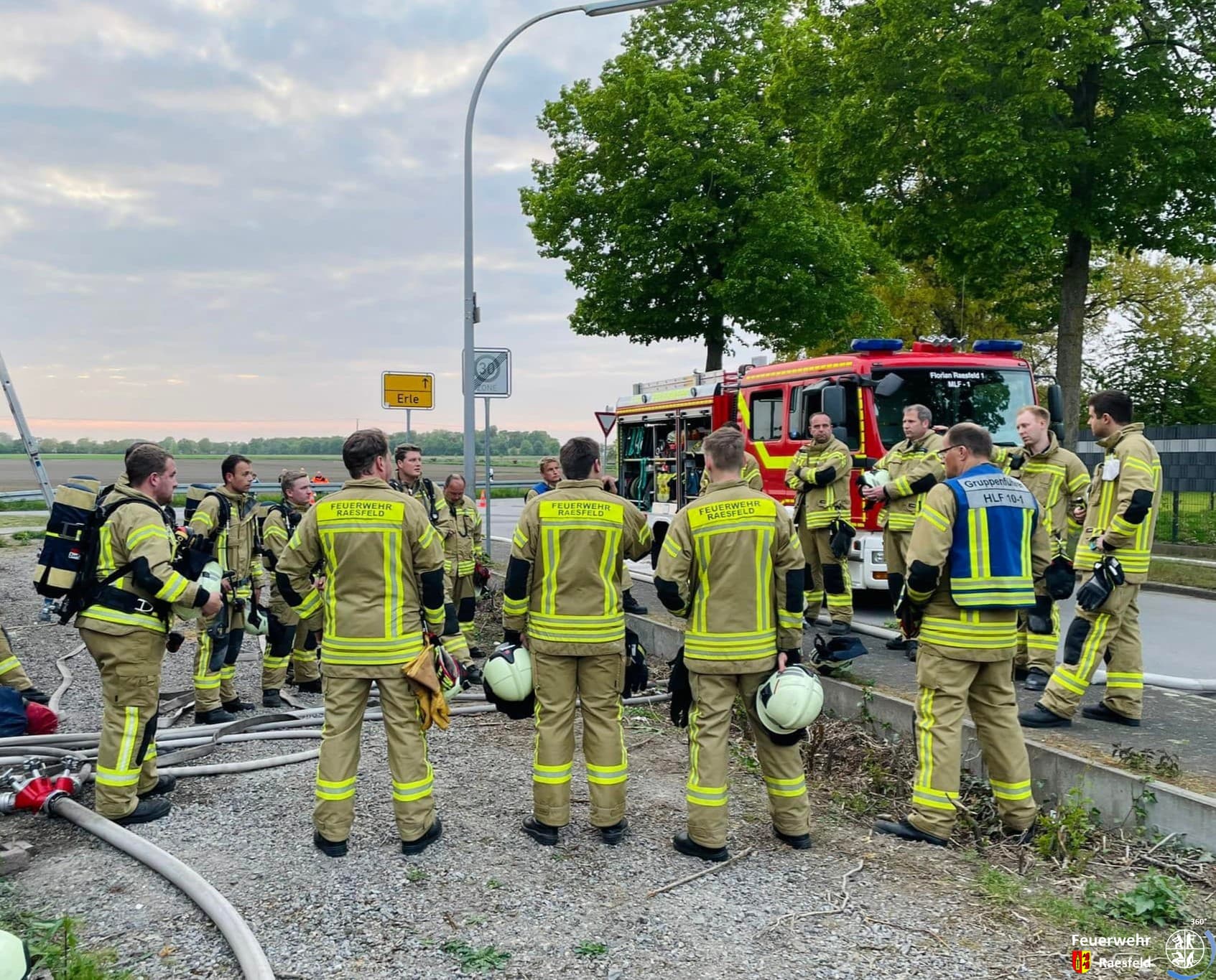 Die Manschaft des Lz-Erles